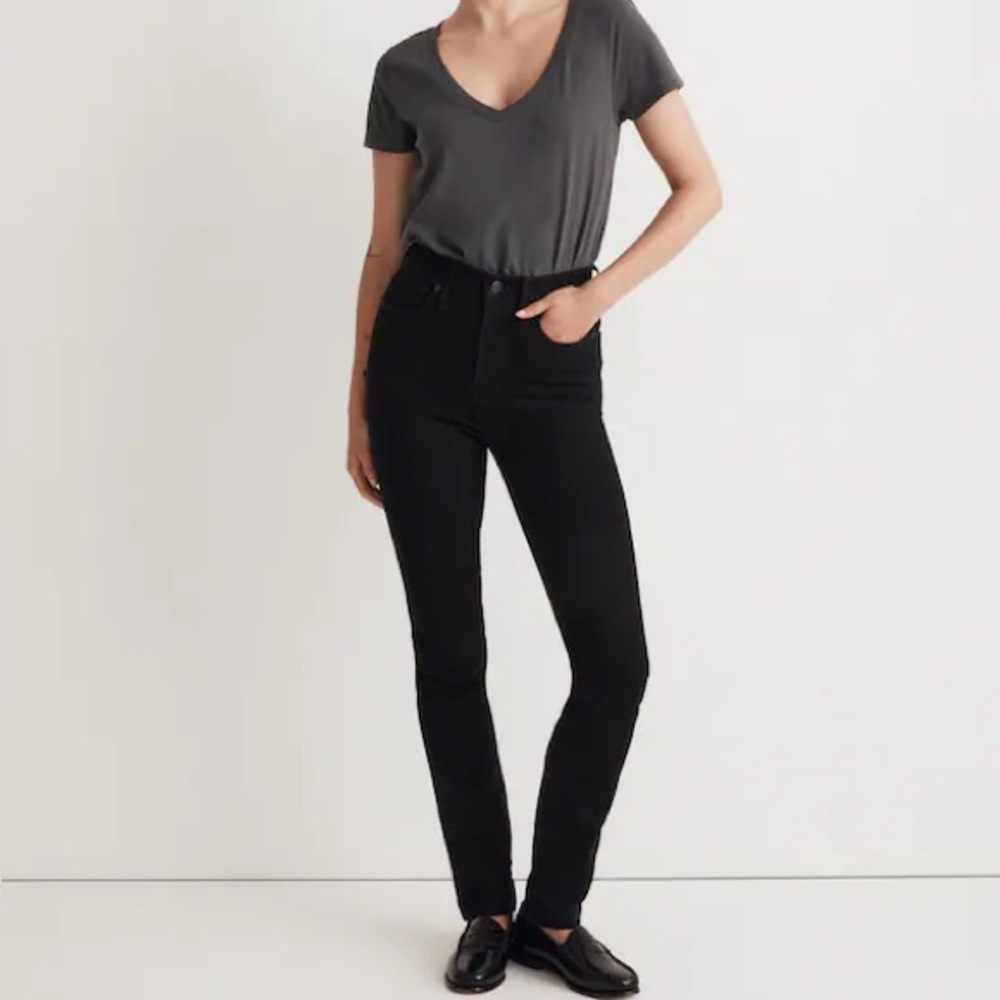 MADEWELL Stovepipe jeans black